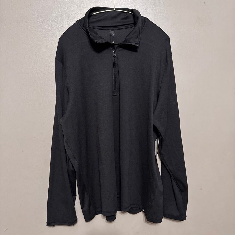 Glyder Tahoe black long-sleeve quarter-zip size XXL NWT